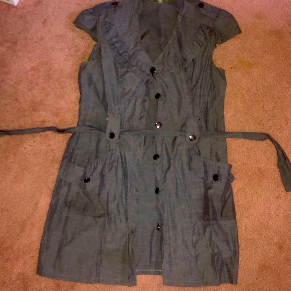 Grey dress/ coverup